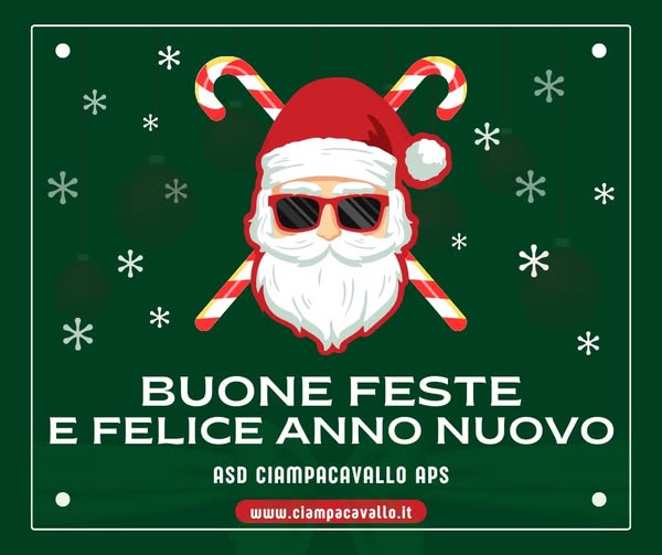 Buone Feste a tutte e tutti da Ciampacavallo!
