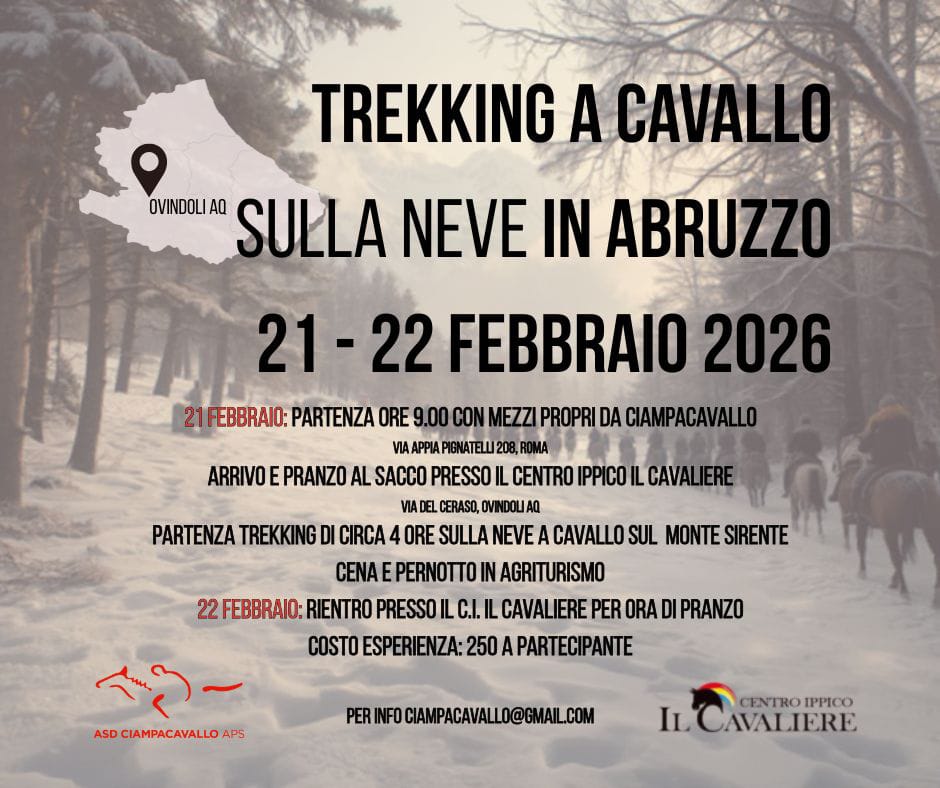 Trekking a Cavallo in Abruzzo