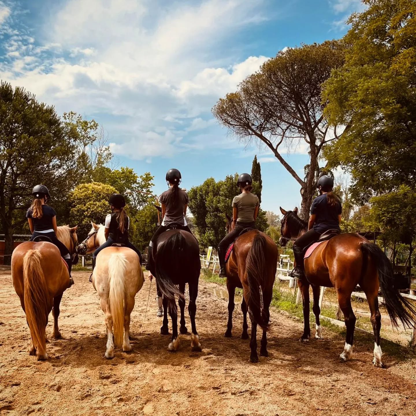 A cavallo nel Parco dell'Appia Antica